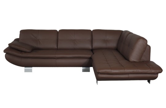 Narożnik wykonany w skórze naturalnej - Milano