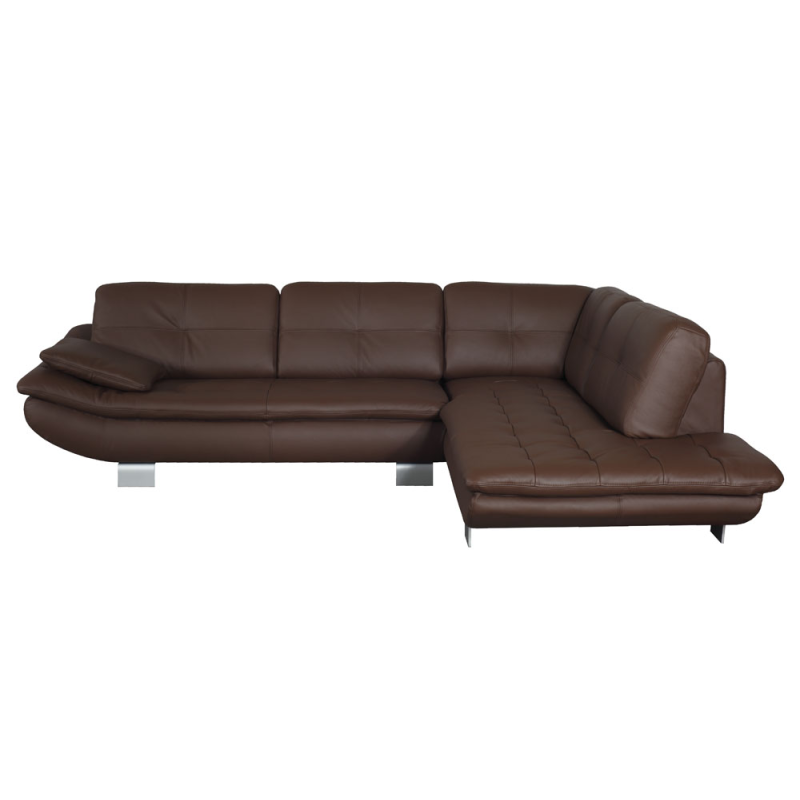 Narożnik wykonany w skórze naturalnej - Milano