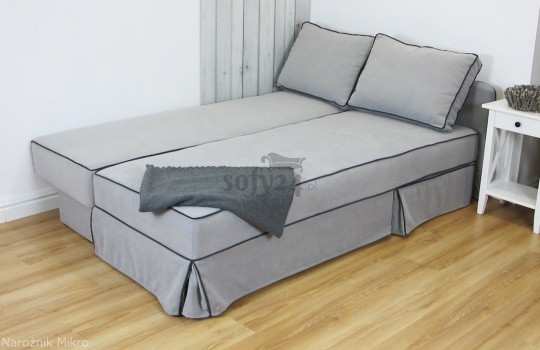 Narożnik z dużą powierzchnią spania Mikro