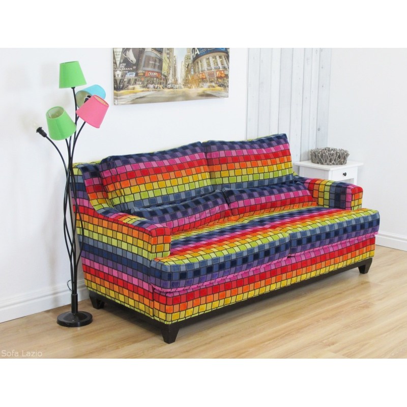 Sofa w kwadraty Lazio