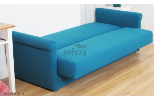 Wersalka Gryf po rozłożeniu