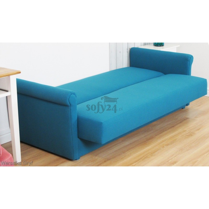 Wersalka Gryf po rozłożeniu