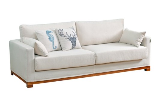 Beżowa sofa Bari