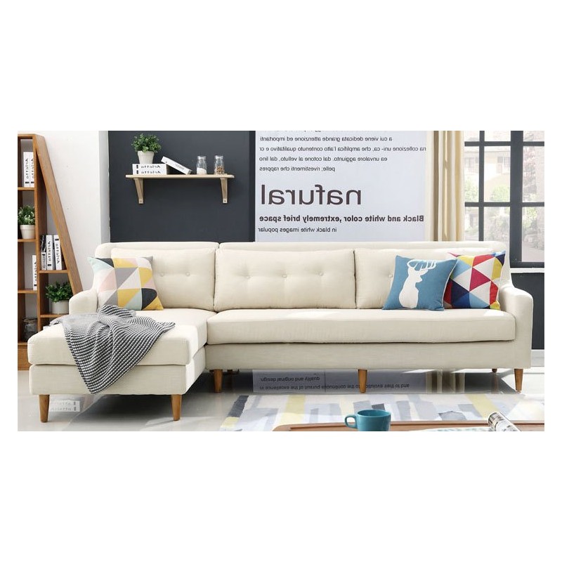 Narożnik do salonu w stylu skandynawskim Oslo