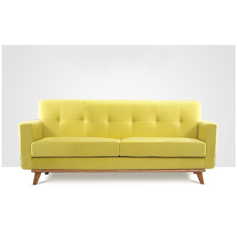 żółta nowoczesna sofa Diana