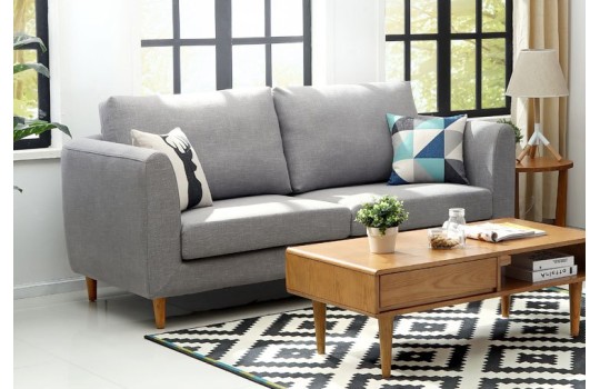 Szara nowoczesna sofa Pola