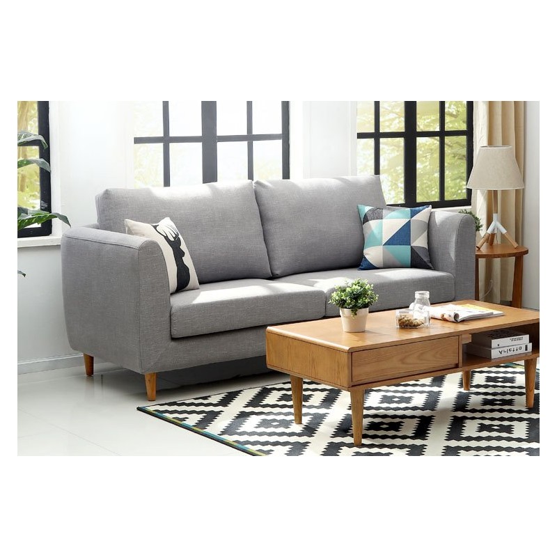 Szara nowoczesna sofa Pola