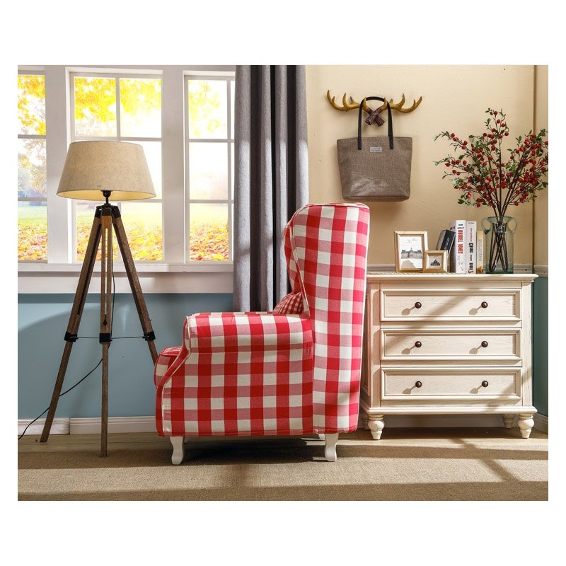 Fotel w kratę Boden