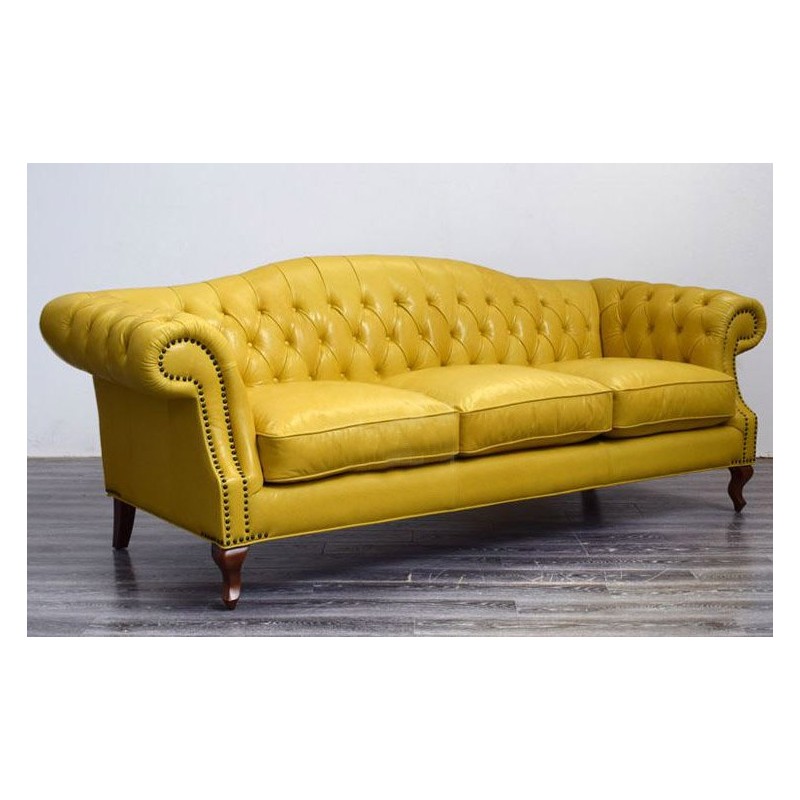 Sofa w kolorze żółtym Solano