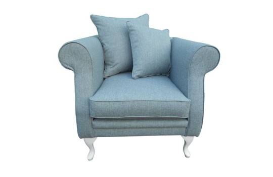 Klasyczny fotel z długimi nogami Monroe