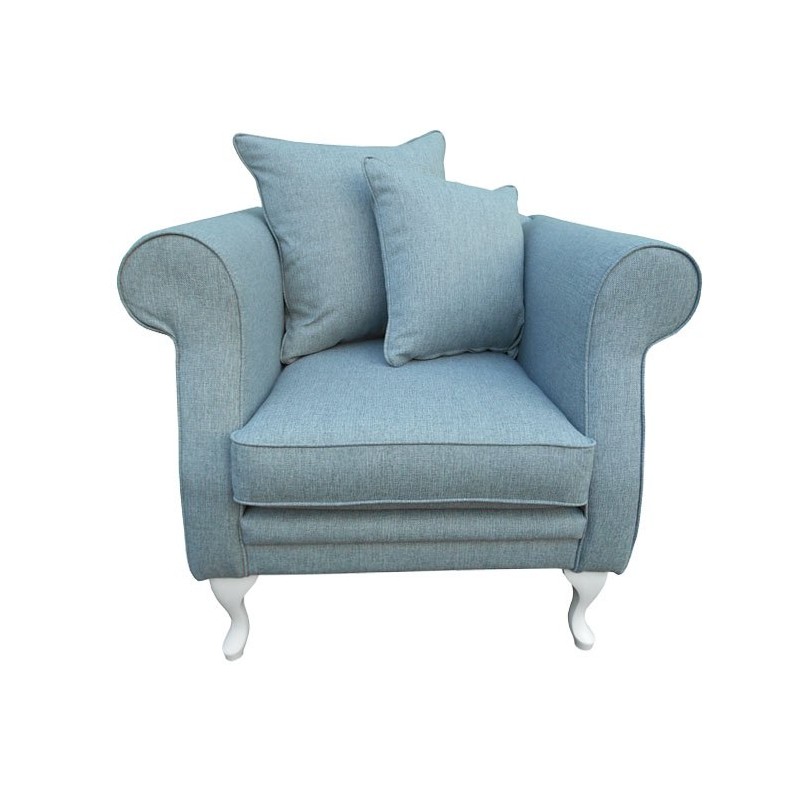 Klasyczny fotel z długimi nogami Monroe