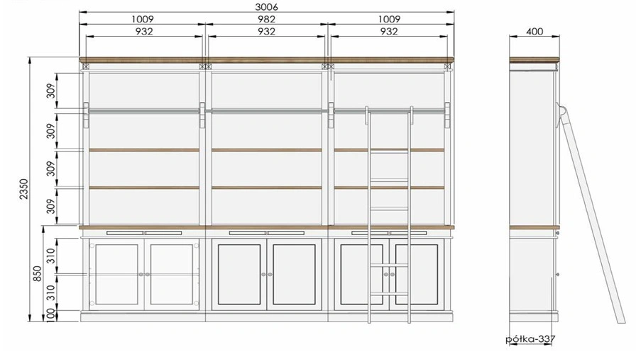 projekt biblioteki Alan