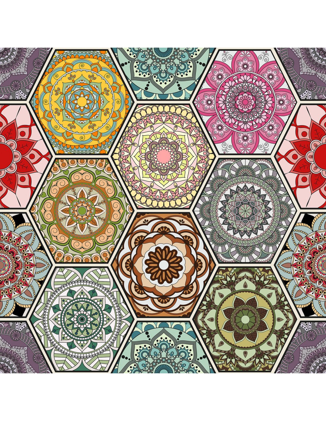 hexagony-mandala welur